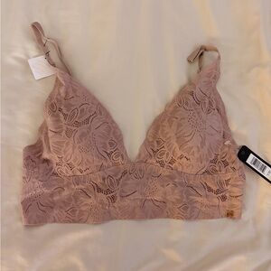 Women’s Lace Bralette - Blush Pink NEW with tags